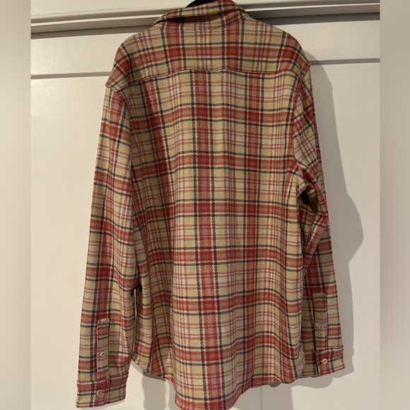 NWT J Crew seaboard soft knit shirt in plaid - Picture 3 of 3